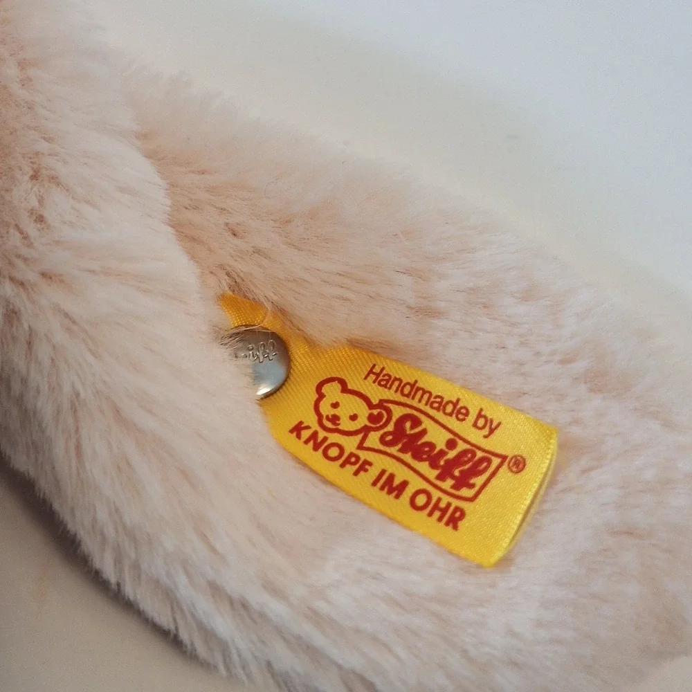 Steiff Sleep Well Bunny‎ Rabbit Comforter Cuddly Blanket Pink